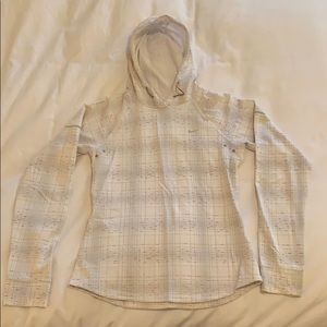 White Nike DRI-FIT Pullover